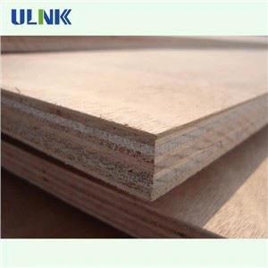 Smooth Commercial Veneer Faced Hardwood Plywood